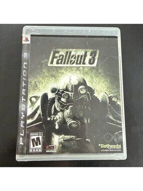 Fallout 3 (Sony PlayStation 3 PS3) With Manual Tested Working